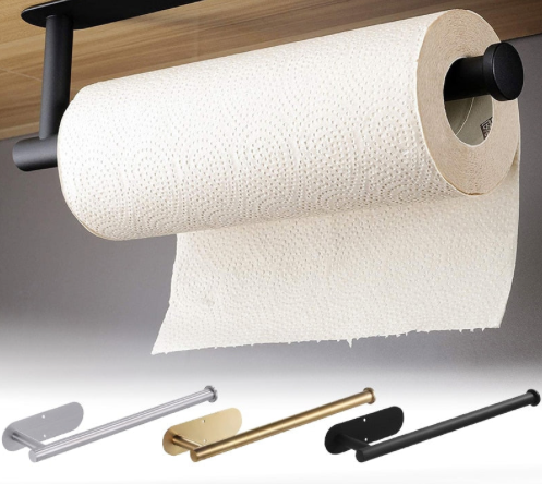 Ysmorla 2 Pièces Porte Torchons Pour Rebord De Porte, Barres Porte Serviettes En Acier