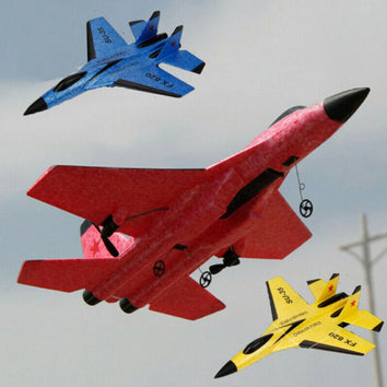 Avion de Chasse Télécommandé Anti Crash - livraison offerte