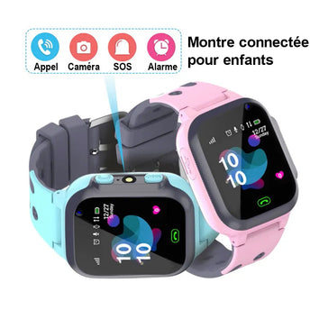 Montre connectée Sécurité GPS Tracker Avec Fonction SOS pour enfants - Livraison Gratuite