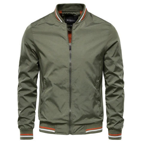Veste coupe-vent avec fermeture éclair - Livraison offerte
