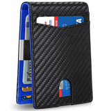 Portefeuille RFID antivol en cuir - Livraison offerte