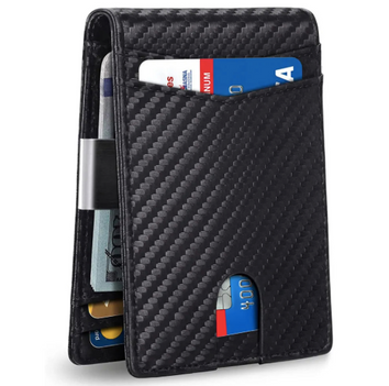 Portefeuille RFID antivol en cuir - Livraison offerte