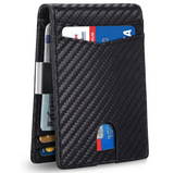 Portefeuille RFID antivol en cuir - Livraison offerte