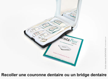 Kit d'urgence dentaire pour soulager une rage de dent - Livraison Offerte