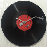 Horloge murale vinyle rétro - Livraison offerte