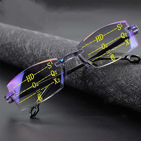 Lunettes de lecture progressive avec anti-reflet et protection anti-lumière bleue - Livraison Offerte