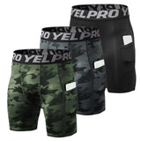 Lot de 3 shorts de compression pour homme - Livraison offerte