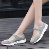 Chaussures décontractées confortables avec scratch pour femme - Livraison offerte