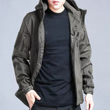 Ensemble pour homme : Veste à capuche thermique + pantalon élastique thermique - Livraison offerte