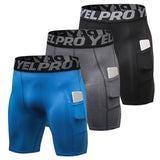 Lot de 3 shorts de compression pour homme - Livraison offerte