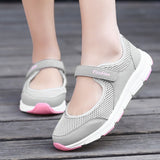 Chaussures décontractées confortables avec scratch pour femme - Livraison offerte